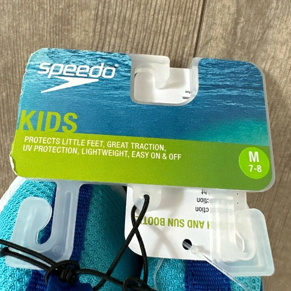 New Speedo Toddler Splash And Sun Bootie Water Shoe M (7-8)